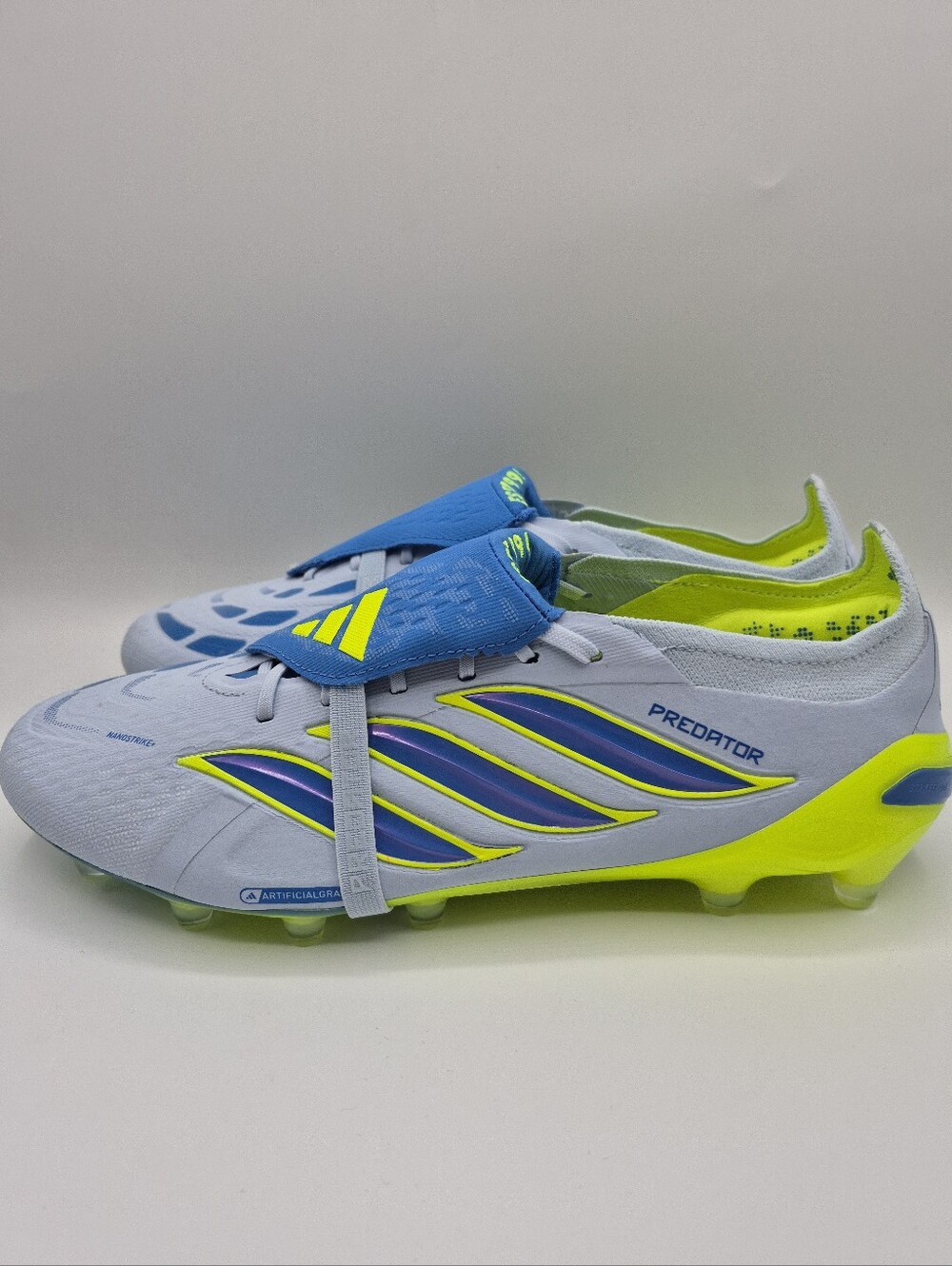 Adidas Predator Elite FT AG Soccer Futbol Cleats JR5900 Men's Size 9 New Blue